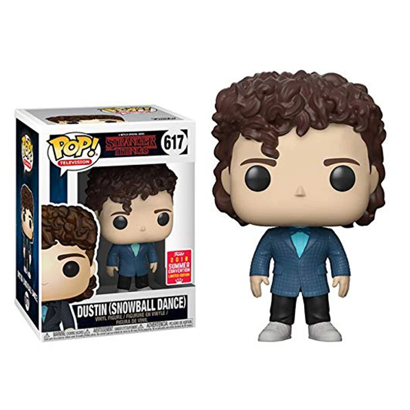 FUNKO POP Новое поступление очень странные дела снежок танцевальная Дротика & Steve 10 см