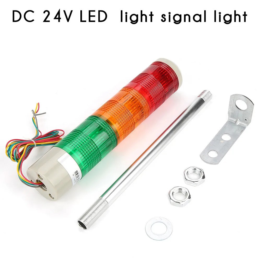 DC 24V сигнализации Предупреждение лампа оборудование для станка светодиодный