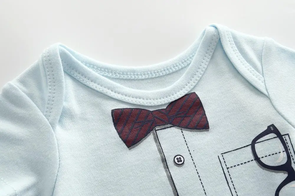 4 шт./лот Детские Боди для новорожденных Сезон лето 2020 детская одежда комбинезон