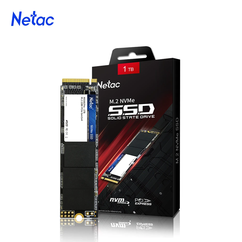 Netac ssd m2 nvme SSD 128 ГБ 256 512 1 ТБ M.2 2280 PCIe Внутренний твердотельный накопитель для
