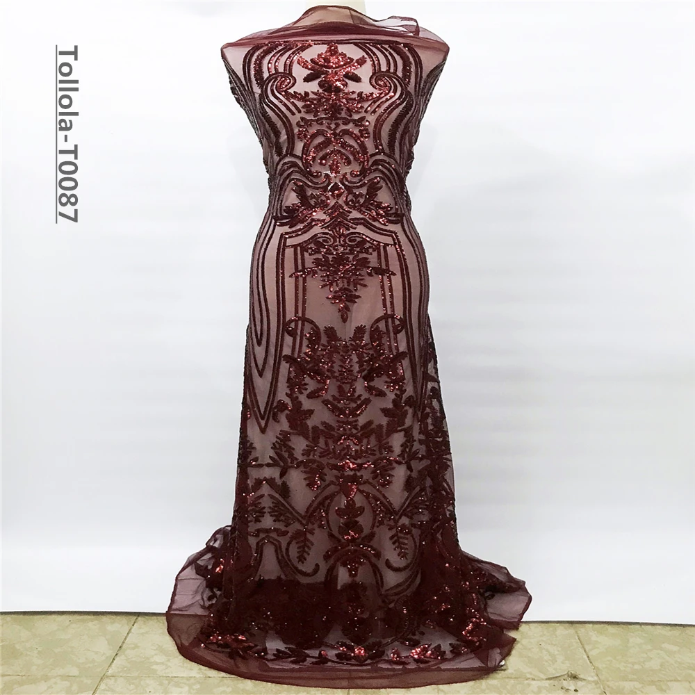 (5 ярдов/шт.) Высокое качество градиент цвета шампанского|Кружево| |