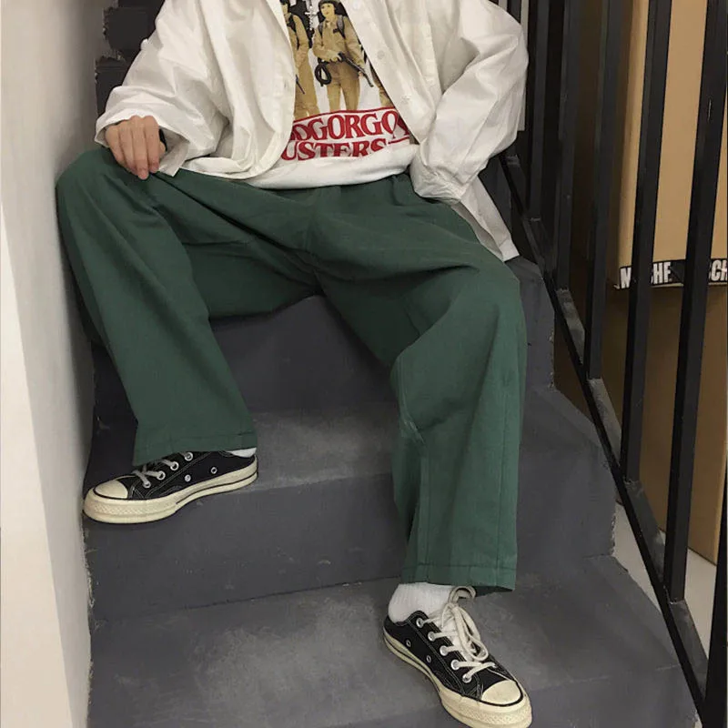 

High Waist Trousers Women Korean Style Harajuku Oversize Slacks 5XLFemale Teens All-match Pantalon Mujer Wide Leg Pants