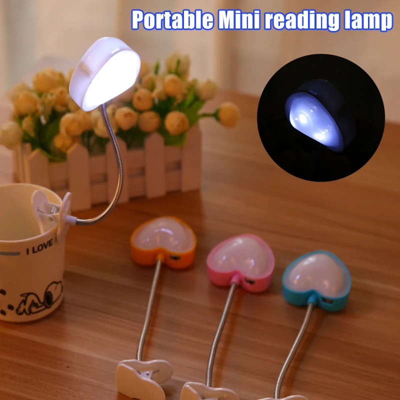 

Mini Clip LED Book Light Clip Light Reading Lamp for Reading in Bed at Night for Bookworms Kids Travel 360 degree Flexible WWO