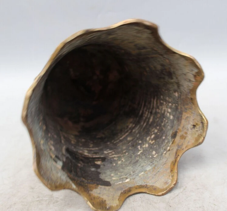 --- 725 + 11 &quotКитайский буддийский из бронзы храма безопасности головы дракона