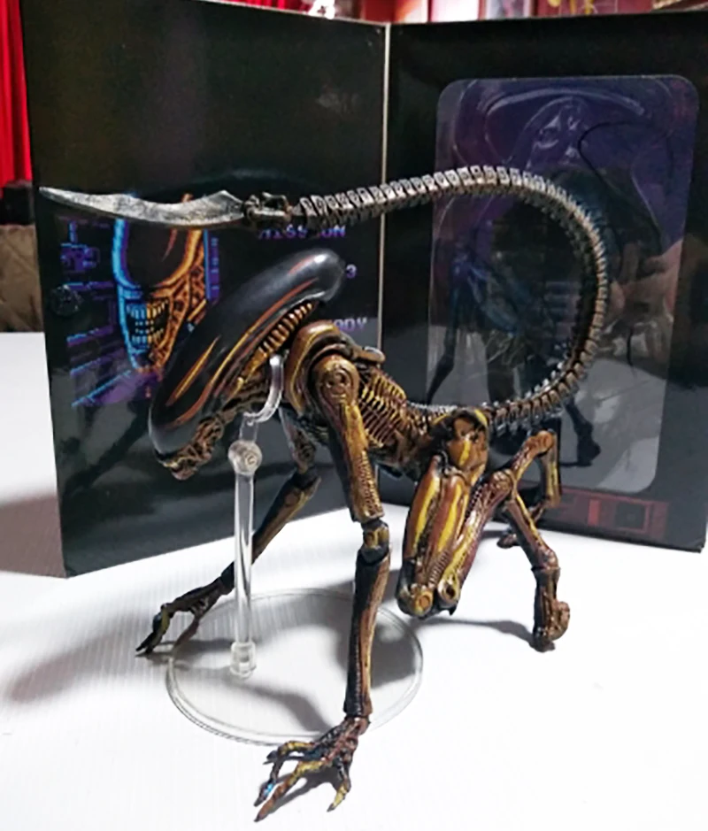 Фигурка Alien 3 NECA Xenomorph экшн-фигурка хищника Коллекционная модель игрушка кукла в