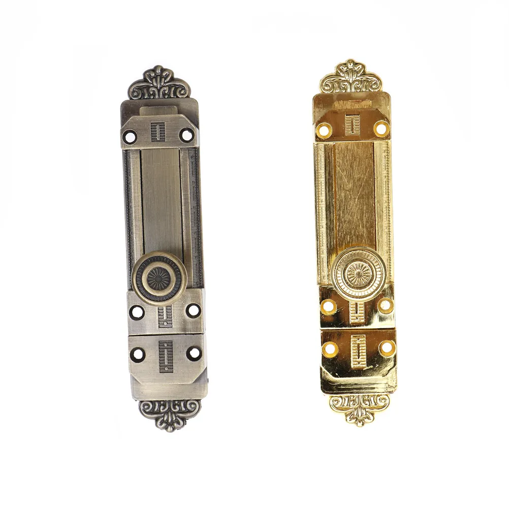 Новая Винтажная дверная защелка из цинкового сплава Скользящий замок