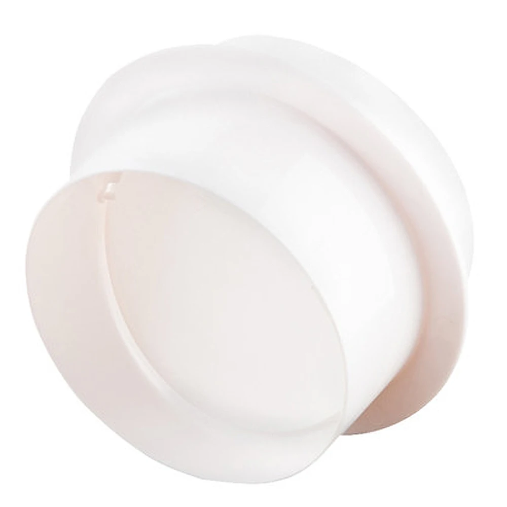 Вытяжной клапан из ПВХ обратный для ванной один ват круглая труба 75/80/110/160/200/250 мм