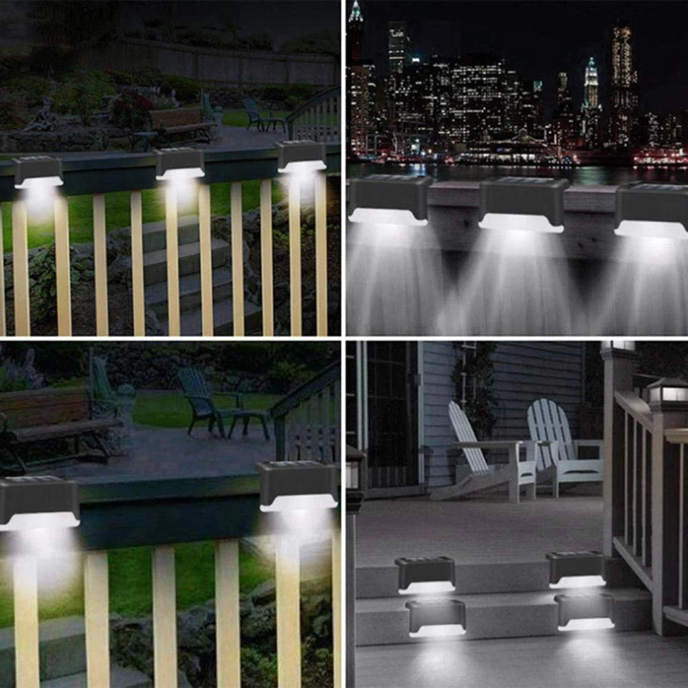 

16pcs Garden Solar LED Light Outdoor Waterproof Lamp Courtyard Decoration Light for Patio Stair Garden Yard Fence