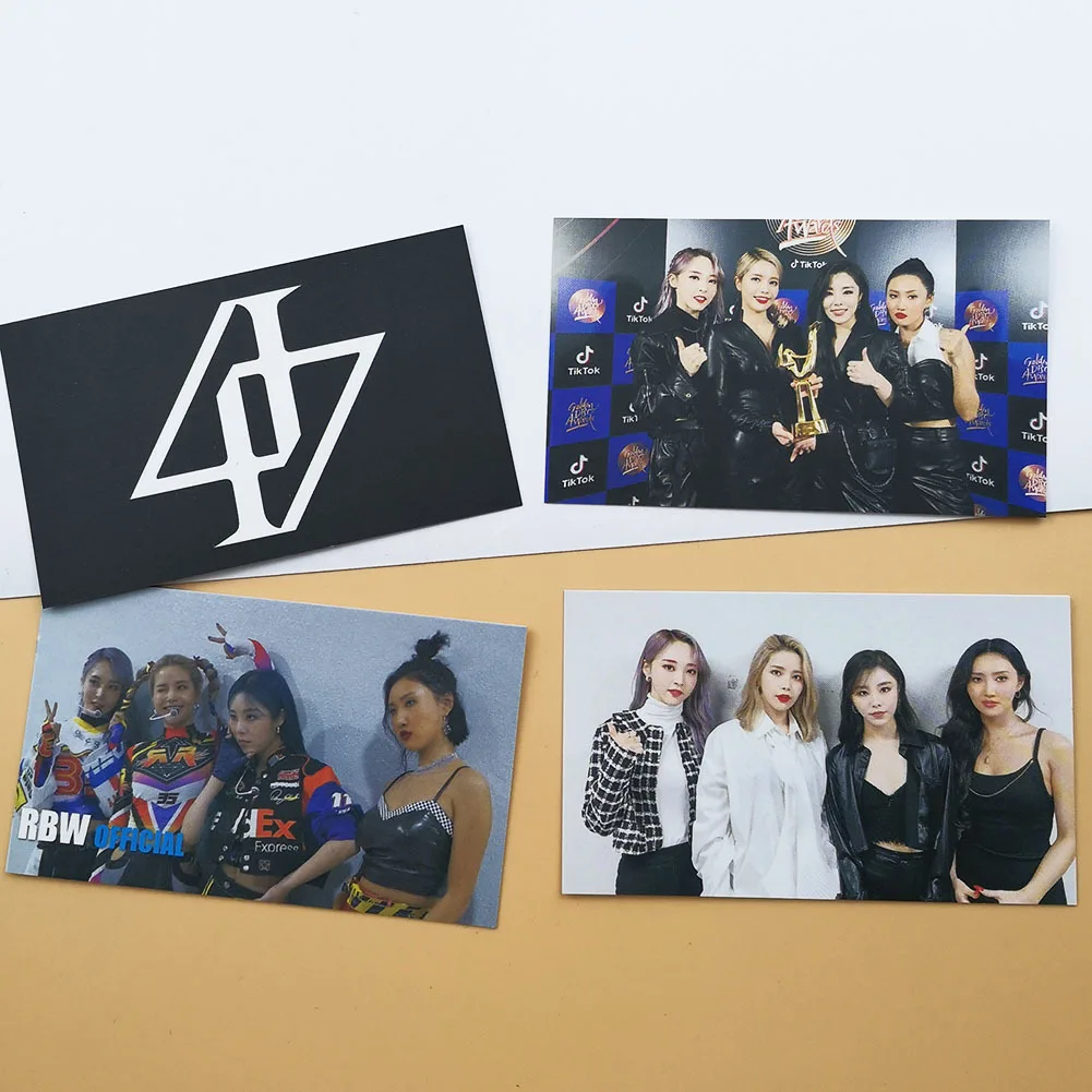 

4pcs/set Kpop MAMAMOO Photocard K-pop Mamamoo Photo cards