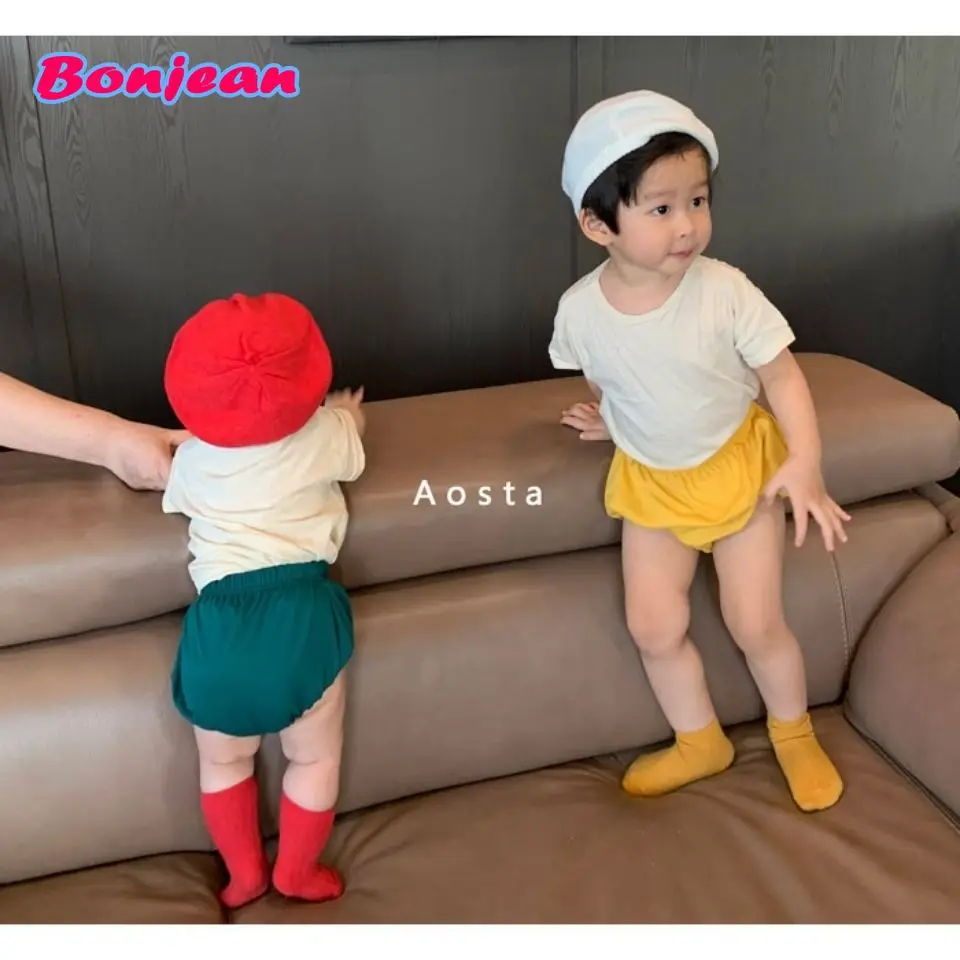 

Girl Fashion 100% Cotton Underpants Infant Diaper Pants Baby Leisure Triangle Pants Child Bread Pants PP Pants Newborn Bloomers