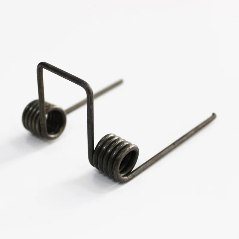Двойная скручивающаяся пружина диаметр проволоки 2 5 мм. 15 мм длина ноги 65