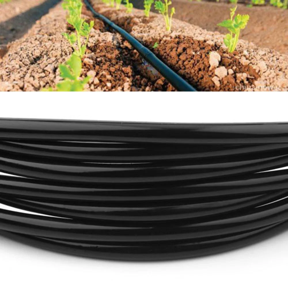 

50m Watering Tubing Hose Pipe 4/7mm Drip Irrigation System For Home Garden Water Supply Distribution Tubing Water Hose