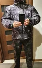 Мужская походная водонепроницаемая куртка, тактическая куртка с мягкой оболочкой из кожи акулы, летчик в стиле милитари, флисовая куртка с капюшоном
