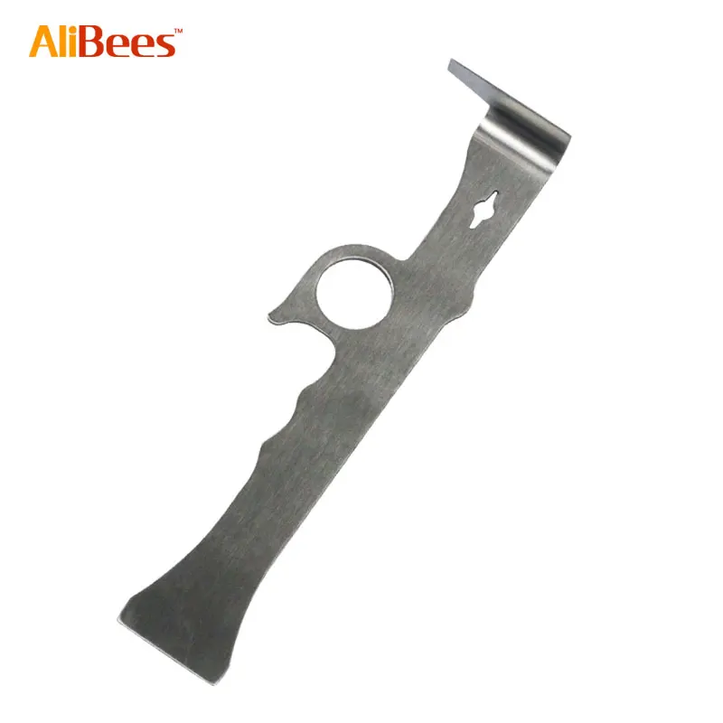 

Multifunction Hive Tools Stainless steel Ring Honey Scraper Beekeeping Tool Beehive Frame Tool For Beekeeper Durable Bees Knife