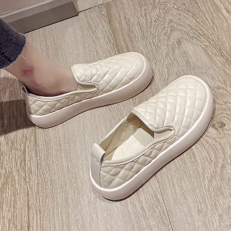 

New Women Sneakers Round Toe Platform Sports Shoes Women's Vulcanized Shoes Casual Platform Ladies Sneakers Comfy Females Shoes