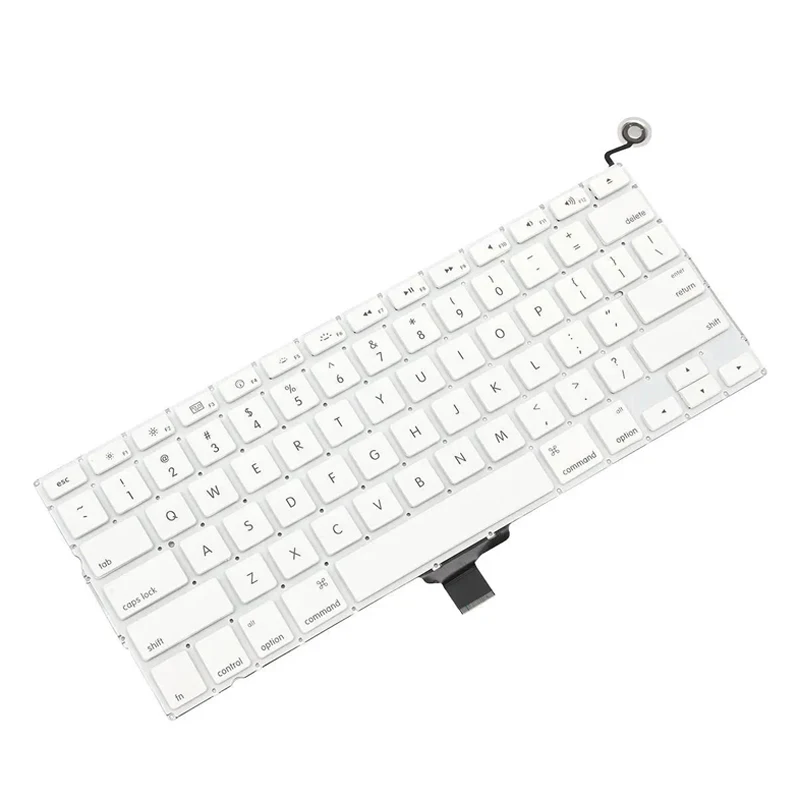 New for MacBook 13&quot A1342 Keyboard US English White Late 2009 Mid 2010 Year MC207 MC516 EMC 2350 | Компьютеры и офис