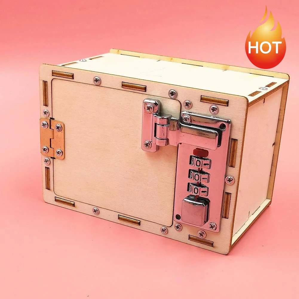 

Коробка с паролем 13x9 см, детские научные школьные проекты «сделай сам» наборы для экспериментов мальчиков, забавная физическая игрушка, инн...