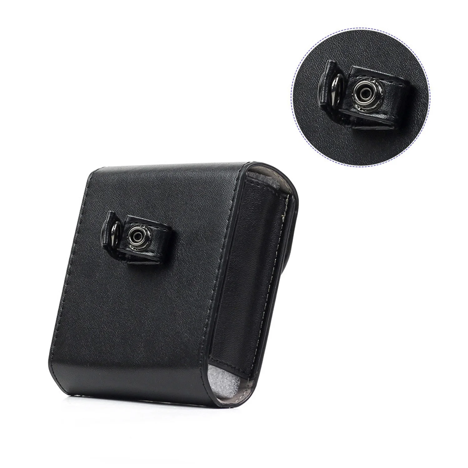 Besegad из искусственной кожи отделение для фотографий Кнопка Карманный Кожаный