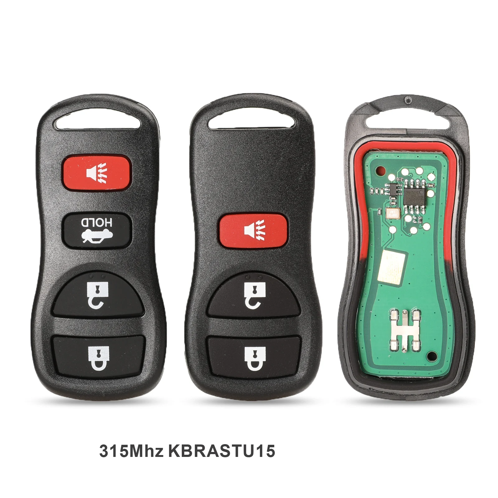 Jingyuqin 10X 3BTN 315 МГц дистанционный брелок для Nissan Armada Frontier Murano Pathfinder Quest, Titan Xterra 2002-2007 оригинальные ключи