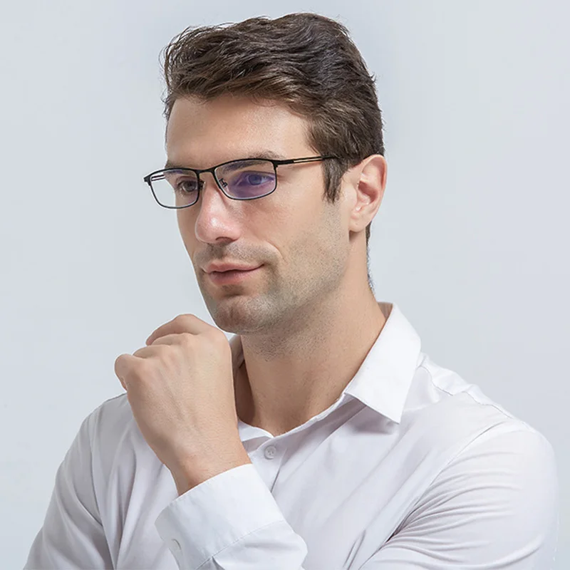 

New Anti Blue Light Glasses Rectangle Clear Lens Anti Blue Radiation Blocking Glasses Eyewear Computer Working Glasses