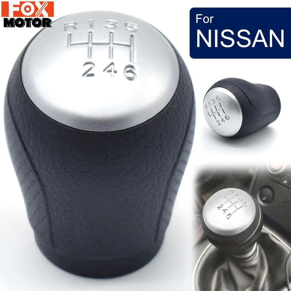 Ручная рукоятка для NISSAN QASHQAI NJ10 + 2 X Trail 2006 2007 2008 хромированная 6 скоростей|Ручка