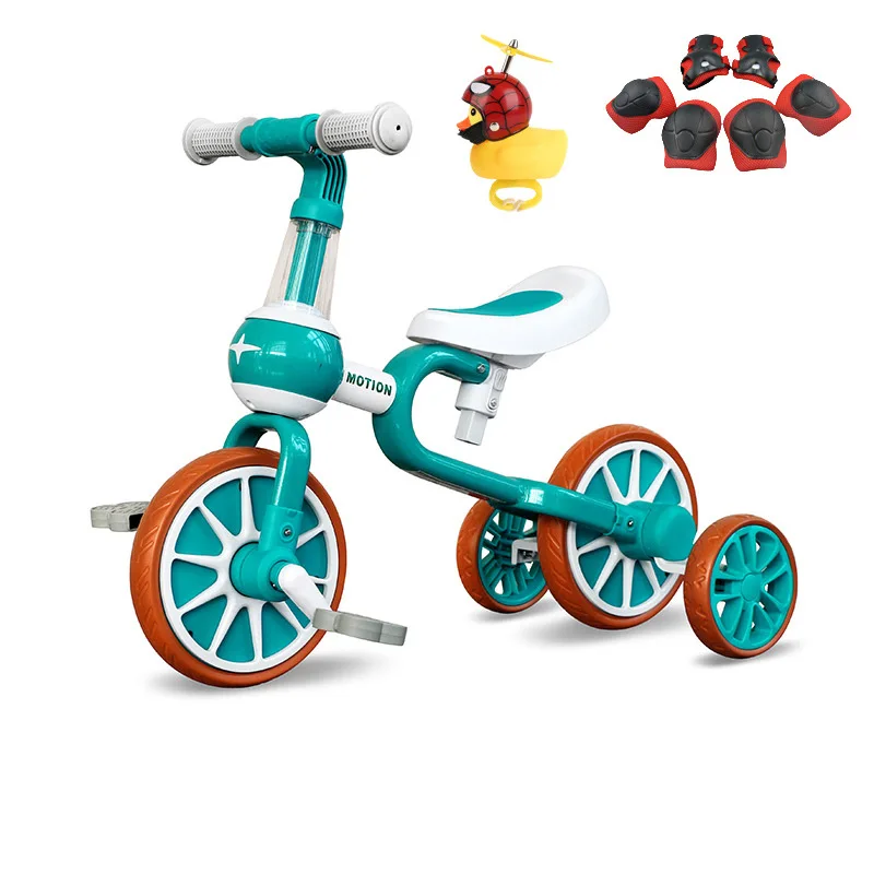 

1- 5 Years Baby Walker Scooter BikeUltralight Kids Riding Bicycle Kids Balance Bike Auxiliary Wheel No-Pedal Learn To Ride