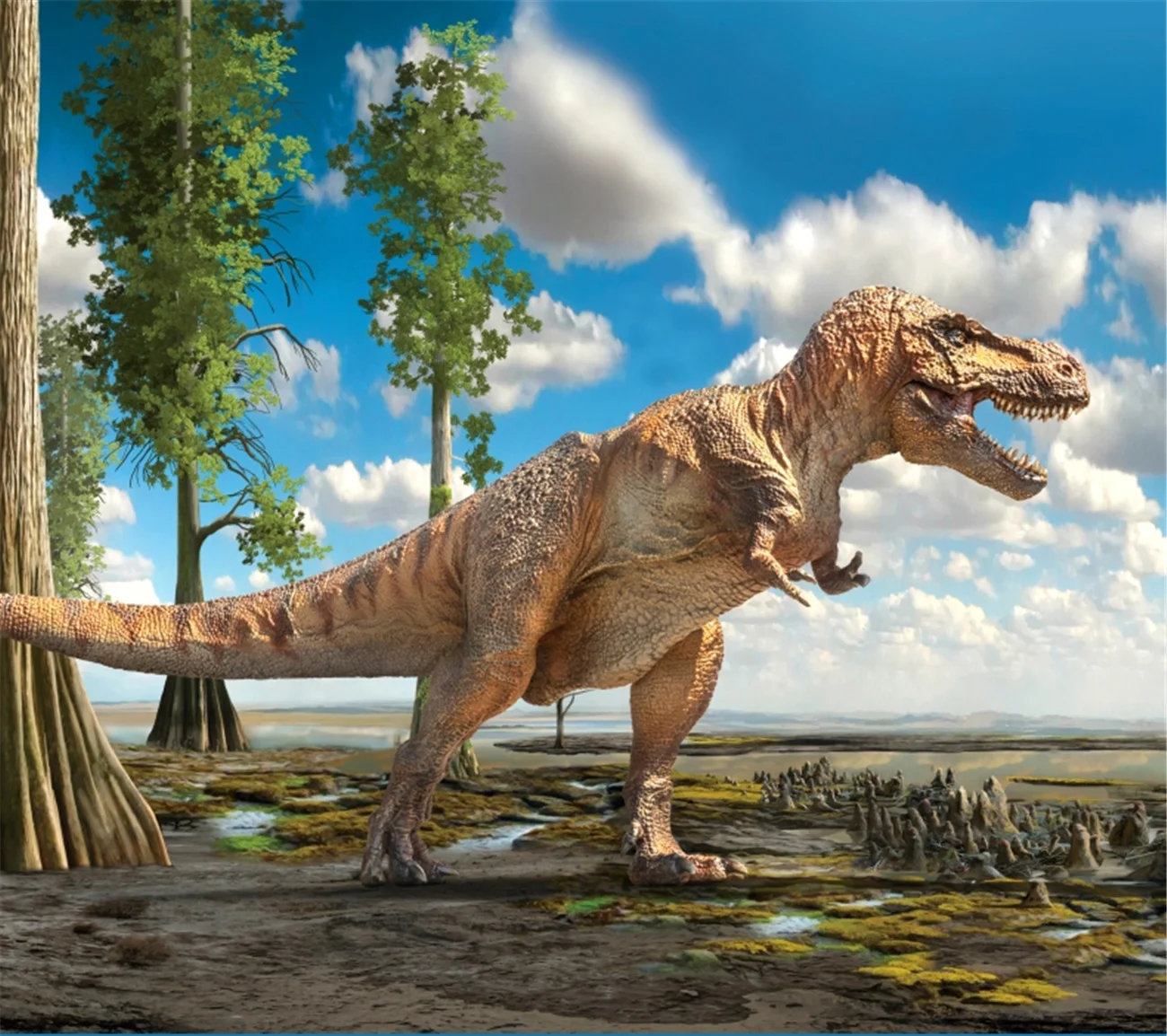 PNSO Wilson Tyrannosaurus Rex реалистичная модель динозавра Юрского периода животного