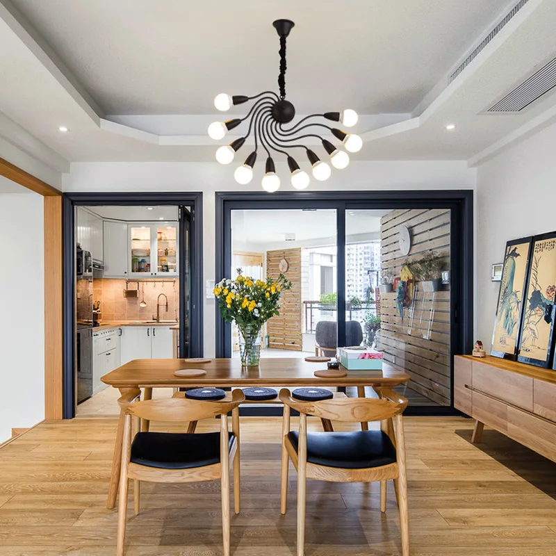 

Loft Nordic Design Pendant Lights Fixtures Modern Led Dining Room Home Decor Industrial Hanging Lamp luminaire