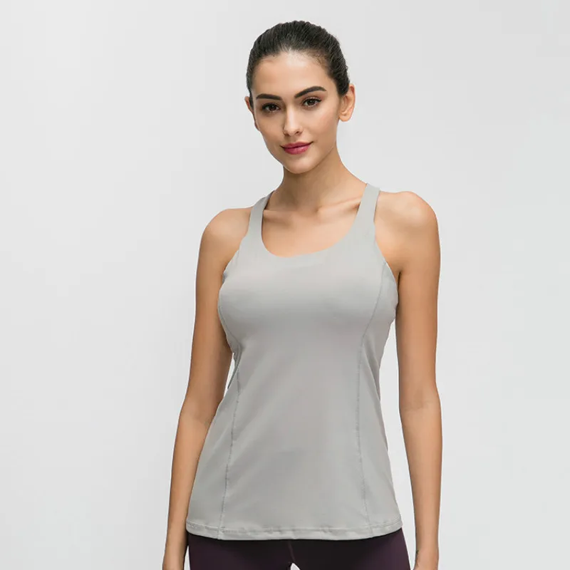 Женская спортивная рубашка Nepoagym мягкая майка без рукавов Спортивная с