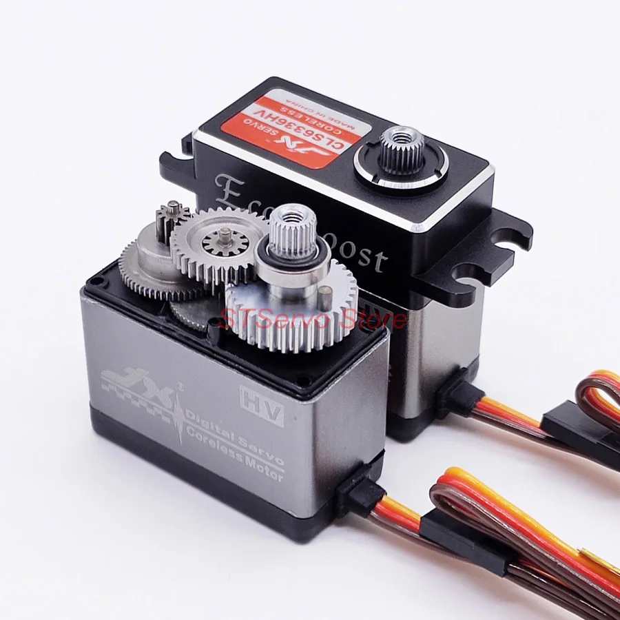 JX CLS6336HV 36kg Coreless 7.4v High Voltage Metal Gears Standard Digital Servo For Stanford Pupper Machine Dog Robot Arm Model - купить по