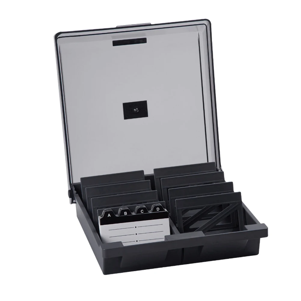 Органайзер для визиток большой Именной держатель карт с вкладками и