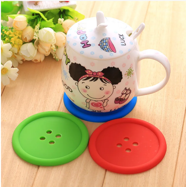 1 шт. силиконовый коврик-подставка под чашку | Дом и сад