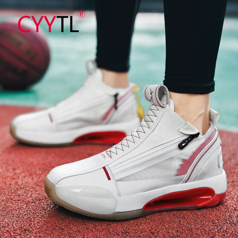 

CYYTL High-Top Fashion Casual Shoes Ankle Basketball Sneakers Breathable Sports Boys Outdoor Running Walking Students Tennis