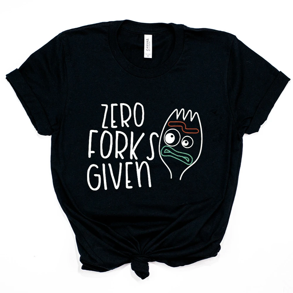 2019 забавная футболка с надписью Forky Zero Forks 4 футболки Humor | Женская одежда