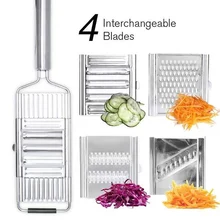 4 in 1 Multi-purpose Vegetable Slicer Grater Cutter Shredders Fruit Potato Peeler Carrot Grater Home Gadget Kitchen Accessories 4 in 1 Multi-purpose Vegetable Slicer Grater Cutter Shredders Fruit Potato Peeler Carrot Grater Home Gadget Kitchen Accessories