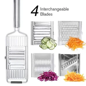 4 in 1 multi purpose vegetable slicer grater cutter shredders fruit potato peeler carrot grater home gadget kitchen accessories free global shipping