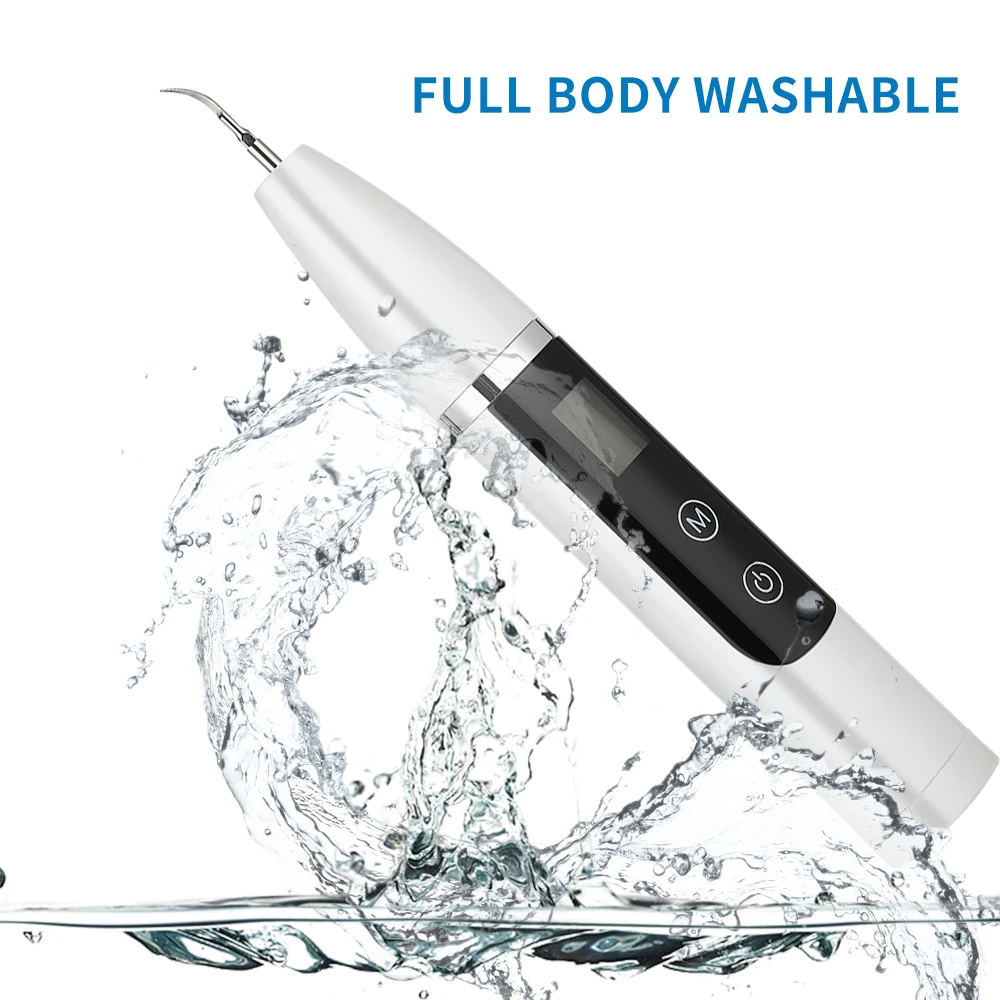 

Ultrasonic Dental Scaler Calculus Remover Electric Portable Tooth Cleaner Sonic Smoke Stains Tartar Plaque Teeth Whitening Tools