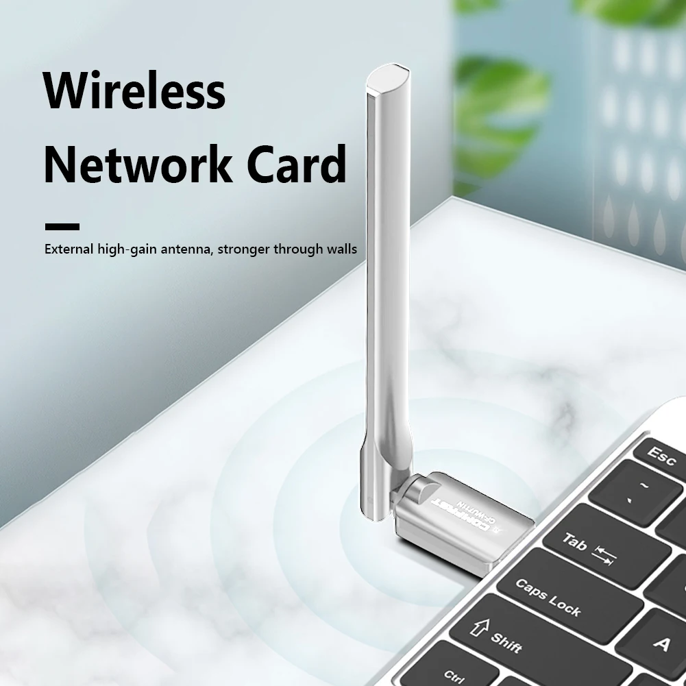 

COMFAST CF-WU713N 300 м USB 2,0 Беспроводной адаптер Wi-Fi приемник сетевая карта адаптер с внешней антенной