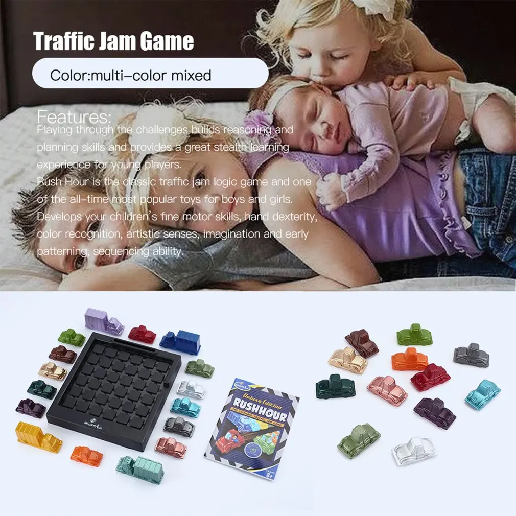 Забавный час пик движение Джем игра Thinkfun запасные части запчасти логическая игра детская игрушка занятый час игра