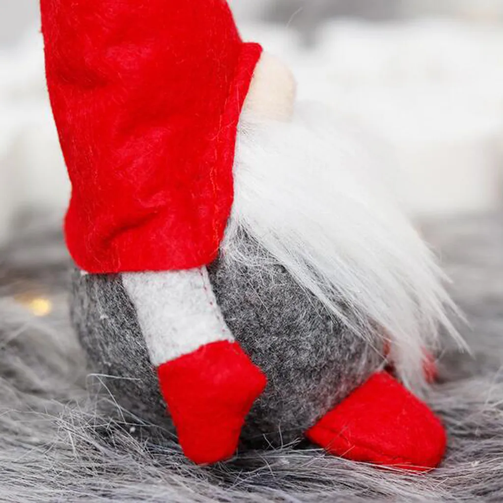 Рождественские праздничные украшения сделай сам милая шерстяная кукла-гном