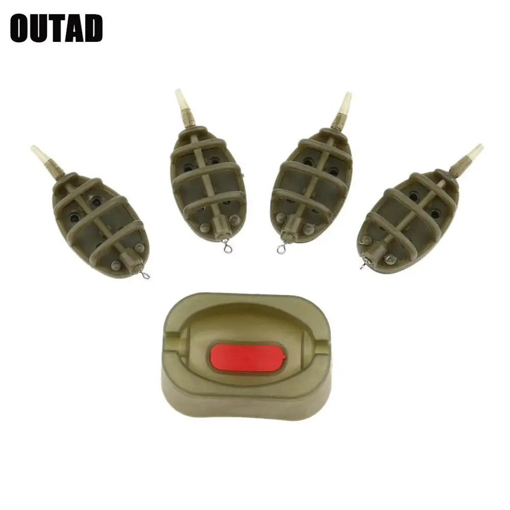 Высокая Ёмкость для доставки прикорма и оснастки Метатель встроенный Фидер