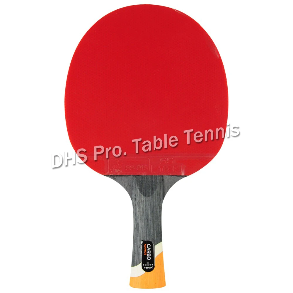 

Карбоновые теннисные ракетки STIGA 6 STARS, профессиональные ракетки из пупырчатой резины для активной игры в пинг-понг