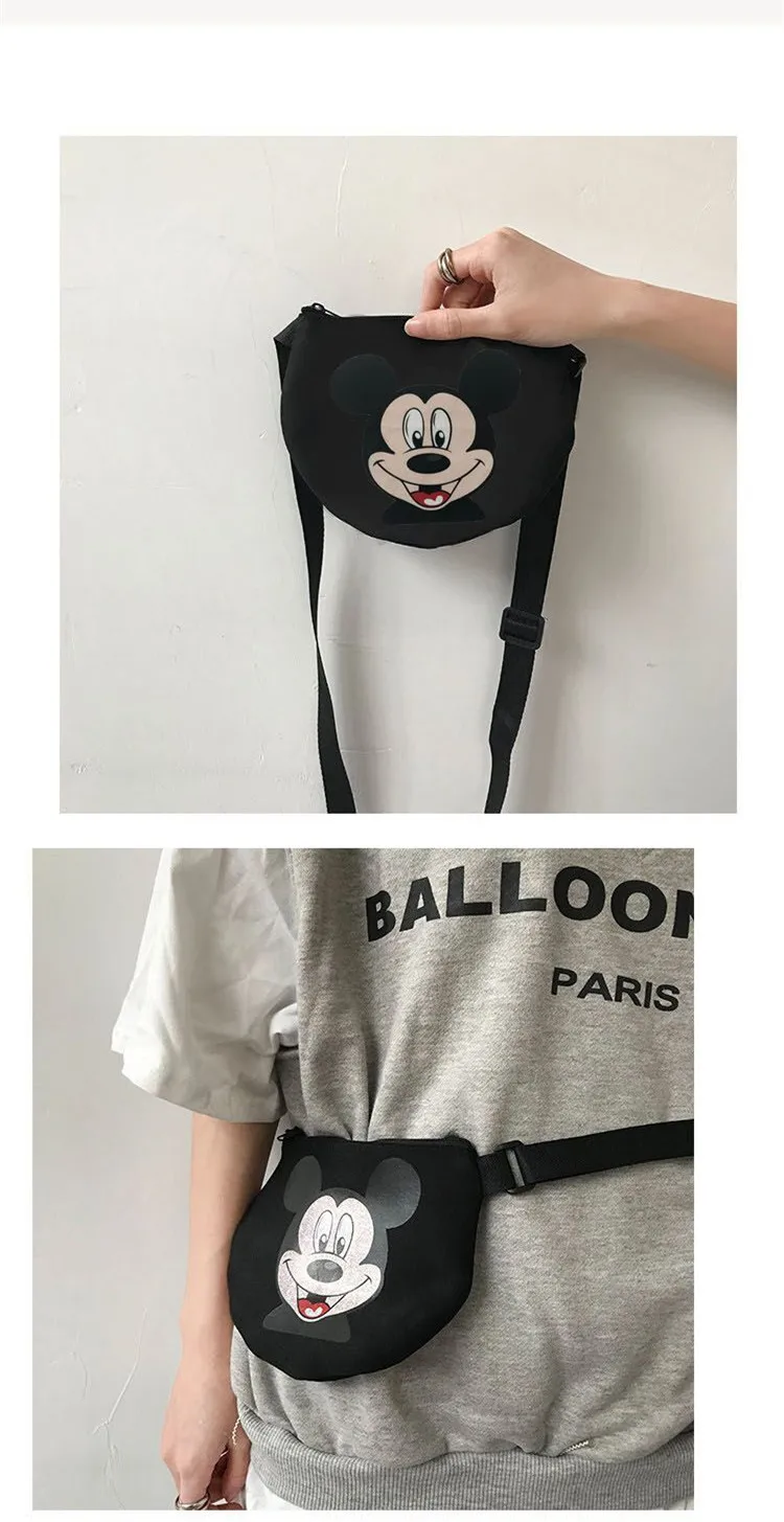 Сумка-мессенджер Disney с милыми мультяшными рисунками маленькие нагрудные сумочки