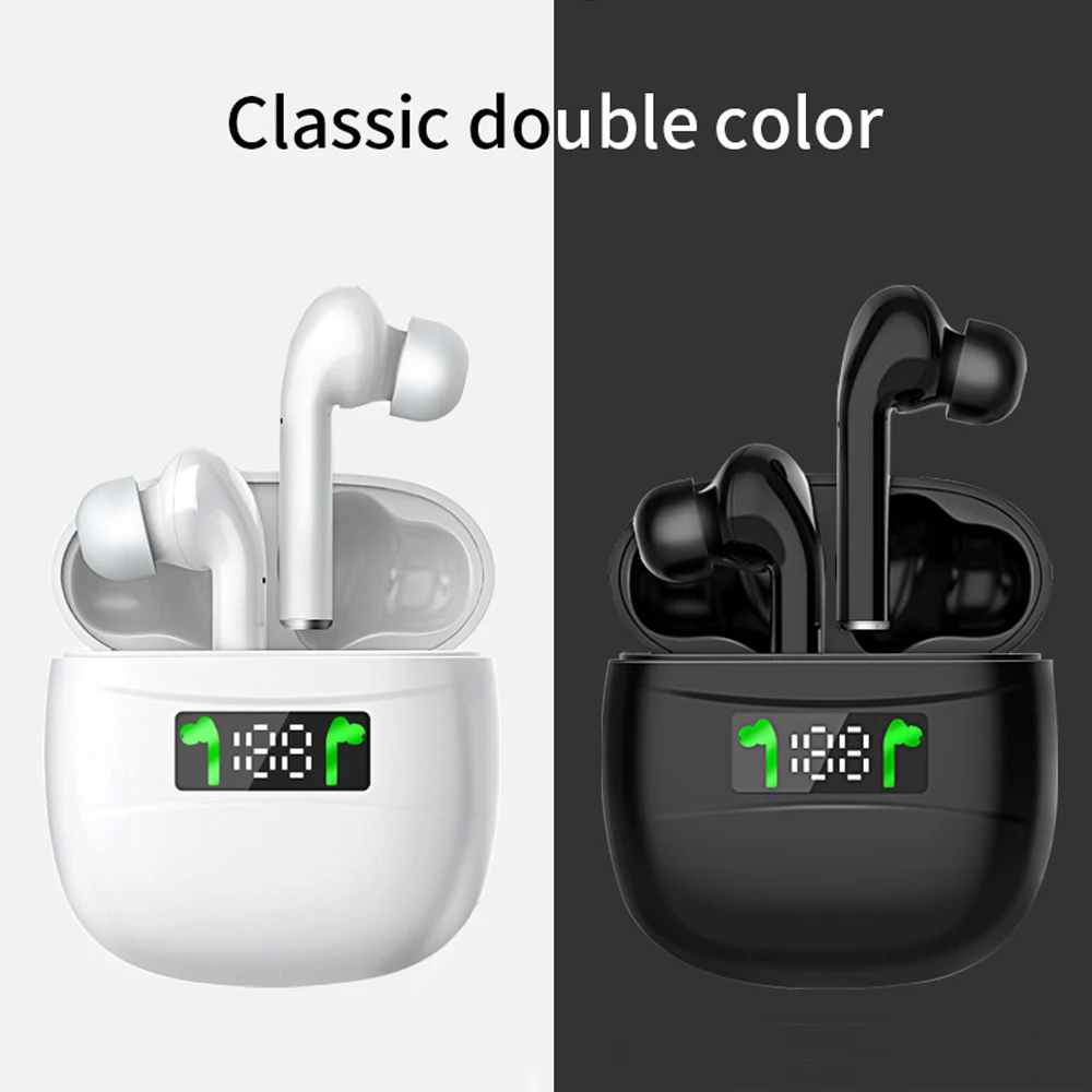 Bluetooth Earphones Stereo Wireless Headphones with mic Headphone Waterproof handfree gaming headset For All phone | Электроника