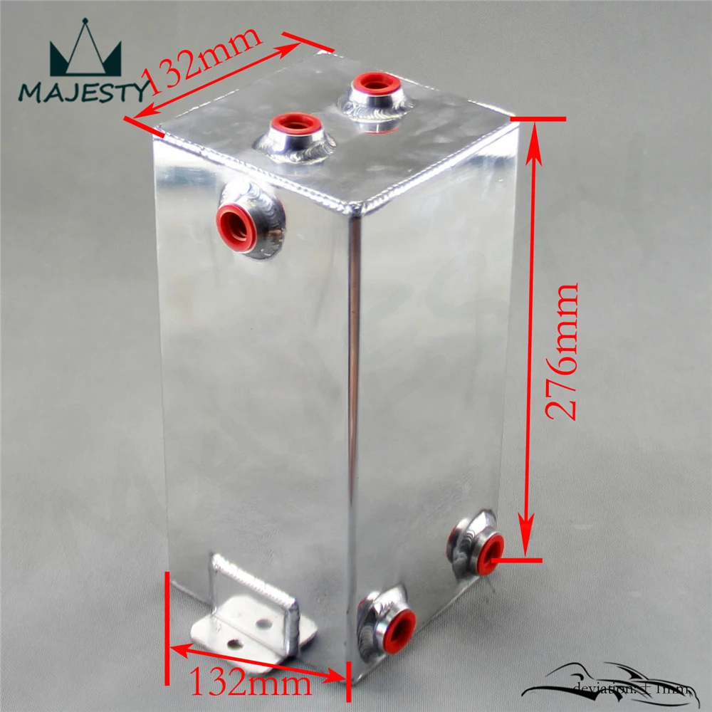 4L алюминиевый бак для перенапряжения зеркальный топлива 4 л Универсальный