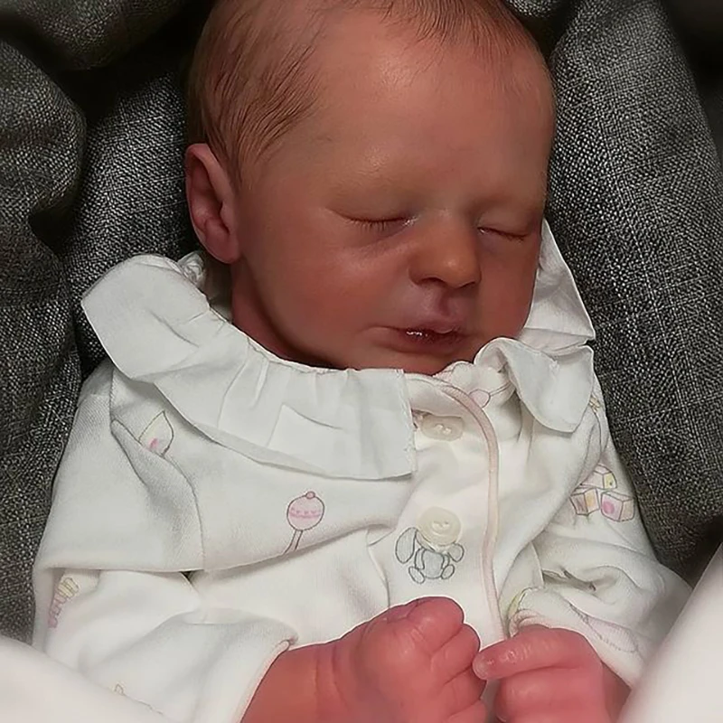 

Bebe Reborn Kit 17 inch Vinyl Kit Doll Parts Reborn Doll Kit Hand Made Baby Aspen Sleeping Supply DIY Doll Kit Toy