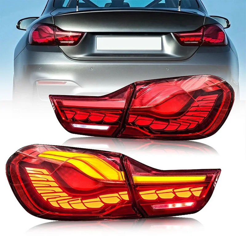

Tail Light Full LED Dynamic Tail Lights With Sequential Turn Signal GTS design For BMW 4 Series F32 F33 F36 F82 F83 M4 2014-2020