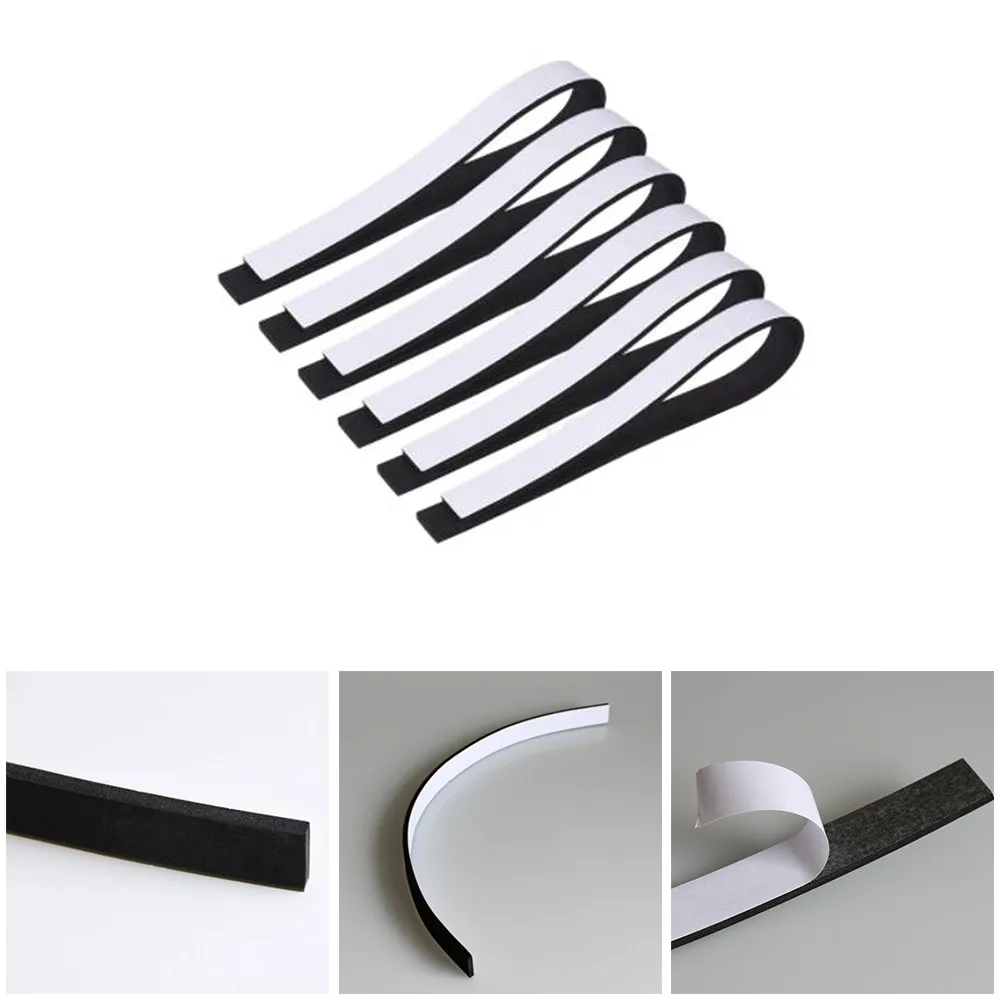 

6pc Universal Bumper Strip Buffer Bar Pad For IRobot Roomba 400 500 600 700 800 900 Neato BotVac 70e 75 80 85 D75 Vacuum Cleaner