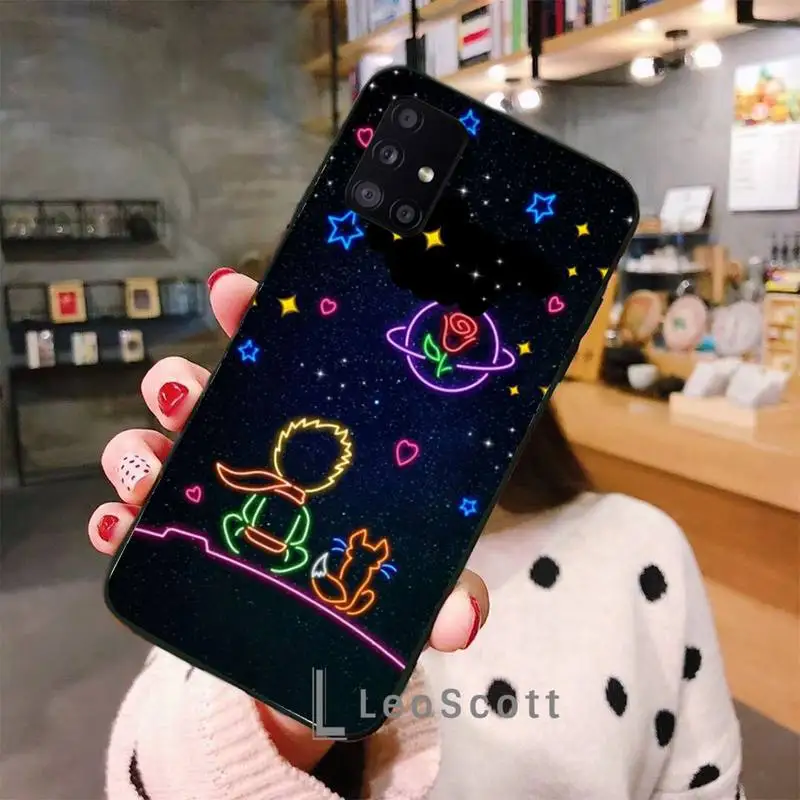 

Cartoon king The Little Prince Phone Cases For Samsung S21 S30 Plus ultra 5G M11 A50 A51 A71 A20S