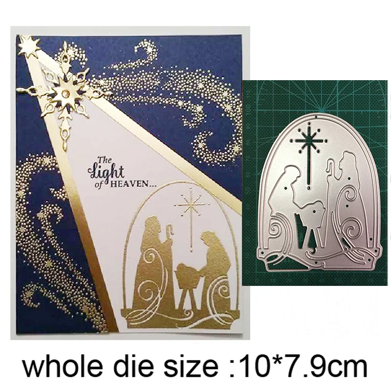 

Christian cross 2022 New Metal Cutting dies Scrapbook Mold Making Greeting Card Craft DIY Art Paper Cut die